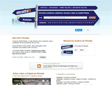 Tablet Screenshot of encontrapelotas.com.br